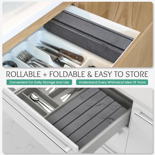 Stone Dish Drying Mat Collapsible Diatomaceous Earth Absorbent Mat Quick Dish Drying Pad Dish Rack Pad Match Any Counterto Multiple Usage for Kitchen