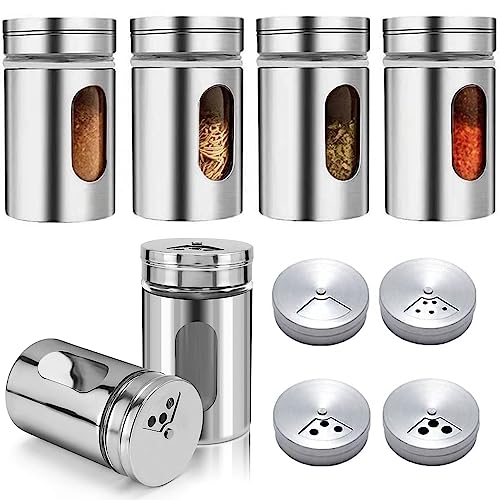 6 Pack Salt and Pepper Shakers (6 Count)