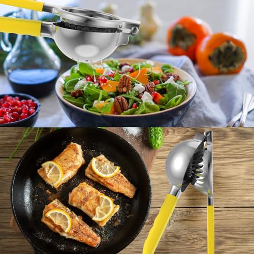 Lemon Squeezer 304 Stainless Steel Large Metal Manual Citrus Juicer