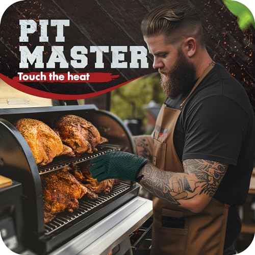 XL Silicone Smoker BBQ Gloves