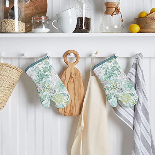 Succulents Oven Mitt 2 (2 Count)