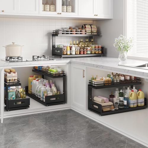 Under Sink Organizer Upgrade To Professional Rails