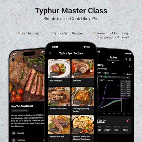 Sync One Gen 2 Smart Wireless Meat Thermometer with 6