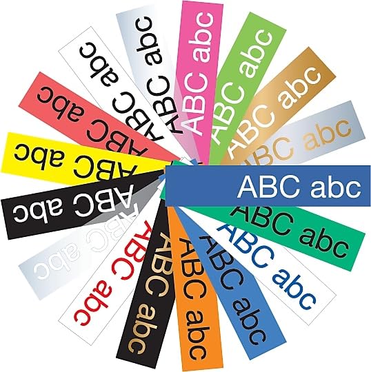 P-Touch TZe-M31 Black Print on Premium Matte Clear Laminated Tape 12mm (0.47”) Wide x 8m (26.2’) Long, TZEM31 (26.2 Foot)