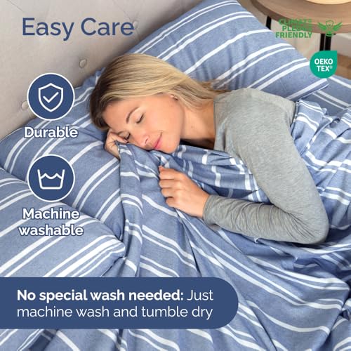 Short Queen Size 4 Piece Bed Sheet Set
