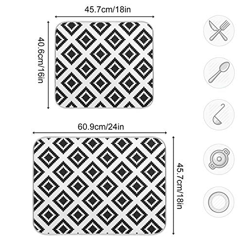 Super Absorbent Dish Drying Mat