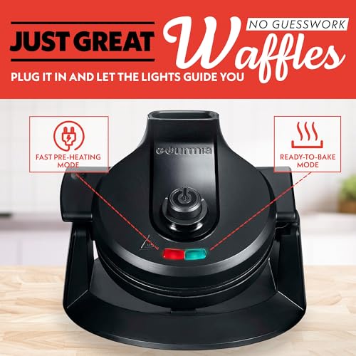 Dual Pour Waffle Maker