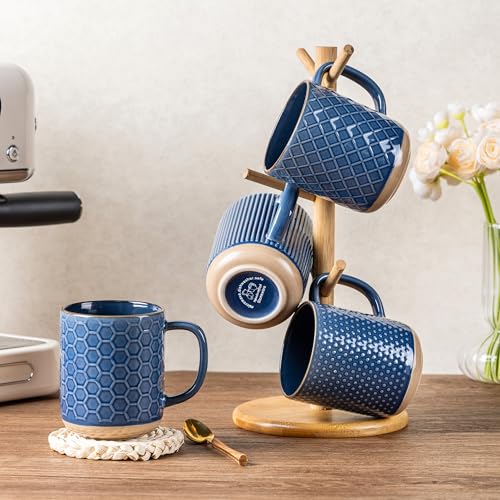 Coffee Mugs Set of 4 (4 Count)