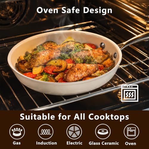 11" Nonstick Ceramic Frying Pan