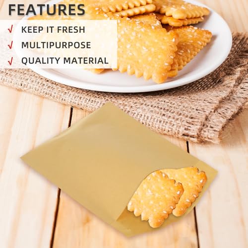 800 Pack Wax Paper Bags 4x6 inch Paper Cookie Bags (800 Count)