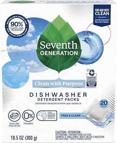 Dishwasher Detergent Packs (20 Count)