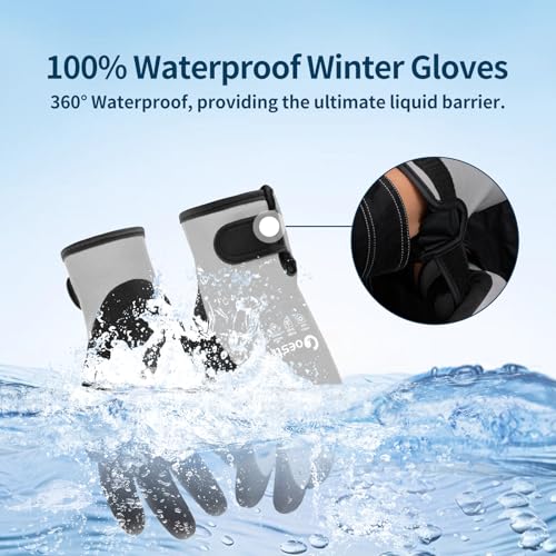 Waterproof Winter Gloves for Men & Women