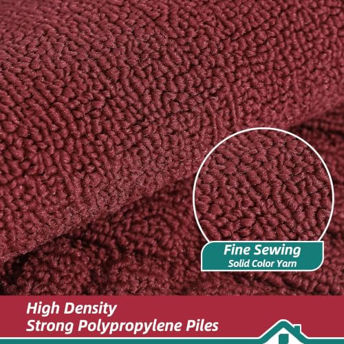 Kitchen Rugs Non Slip Washable 2PCS (15.83 Sq Ft)