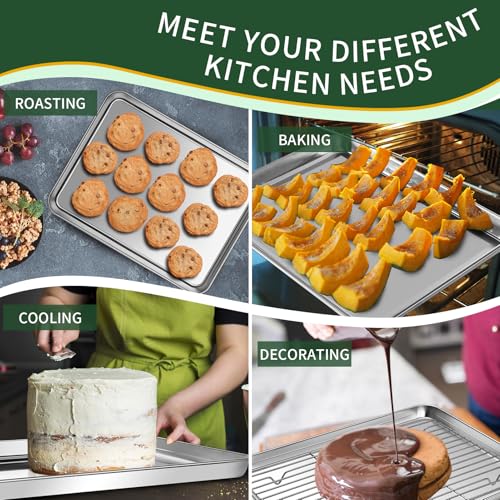 Baking Sheet and Cooling Rack Set