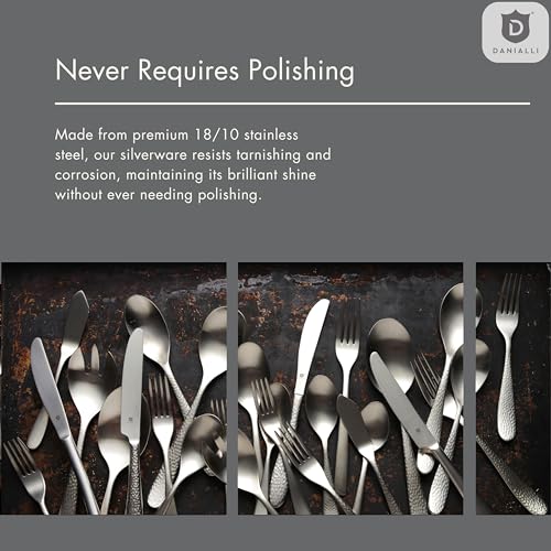 Matte Silverware Set