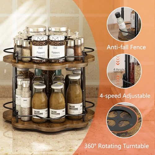2 Tier Lazy Susan Organizer