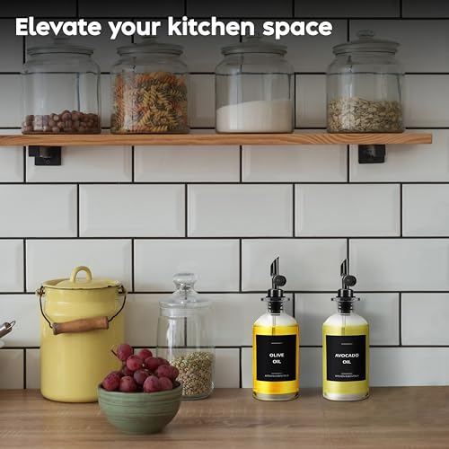 Oil Dispenser for Kitchen (2 Count)