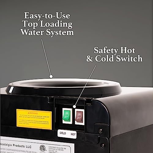 Top Loading Water Cooler with Removable Tray & Energy