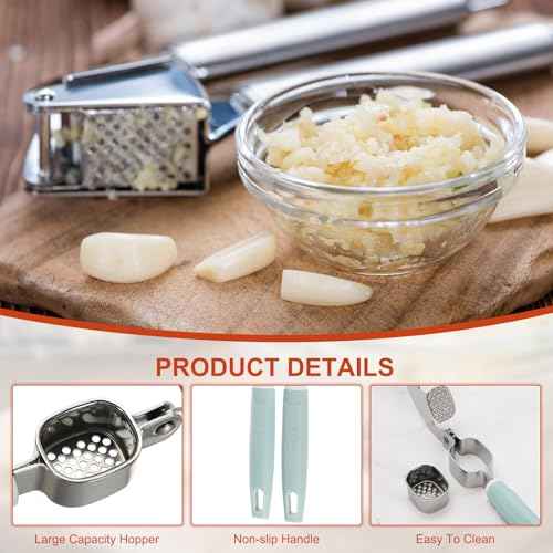2pcs Garlic Press