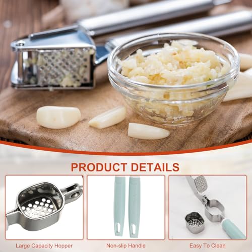 2pcs Garlic Press