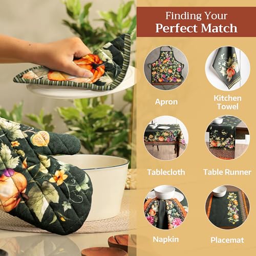 Maison d'Hermine Oven Gloves 100% Cotton Oven Mitt