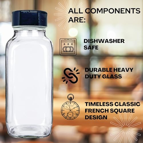 Glass Spice Jars with Shaker Lids (3 Count)