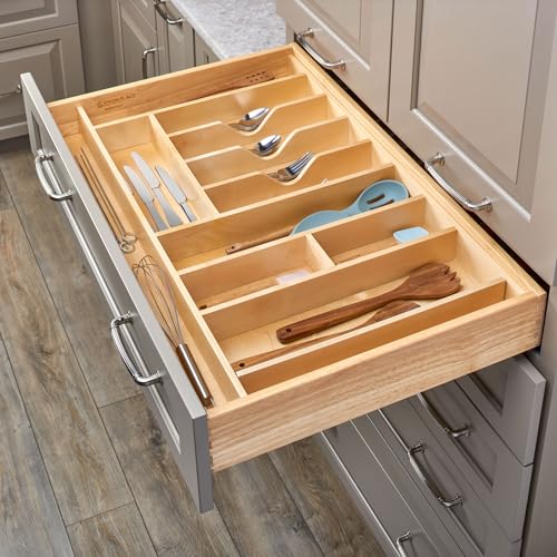 Trim-to-Custom-Fit Utensil Drawer Organizer, 33.11"x21.97"