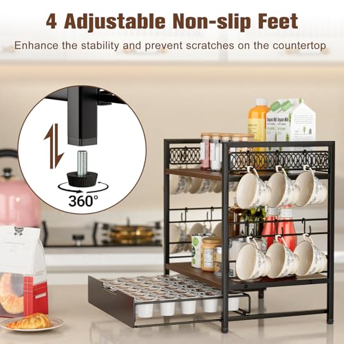 Coffee Bar Station Organizer
