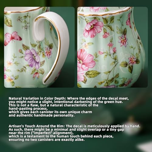 Ceramic Sugar and Creamer Set