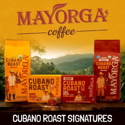 Organic Coffee 12oz Cafe Cubano Roast (12 Ounce)