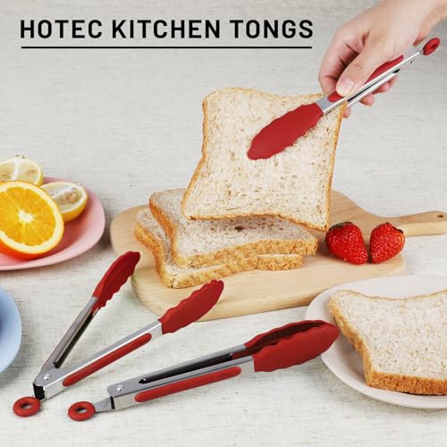 Mini Silicone Kitchen Tongs for Cooking