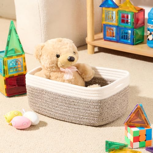 Small Storage Baskets for Organizing (3 Count)