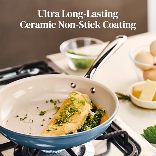 Non Stick Ceramic Frying Pan Set (3 Count)