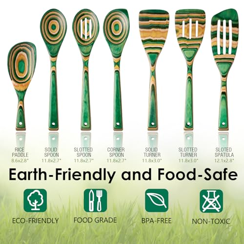 Wooden Spoons for Cooking (7 Count)