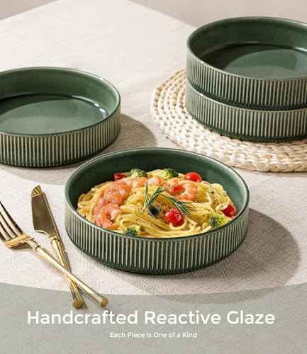 7.5 Inch Pasta Bowls Set of 4 (4 Count)