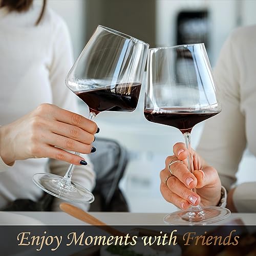 21Oz Crystal Wine Glasses Set of 6 (6 Count)