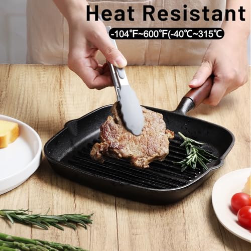Mini Silicone Kitchen Tongs for Cooking
