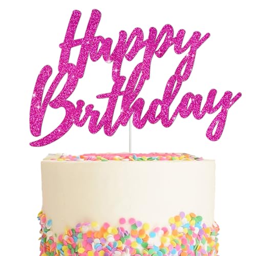 Happy Birthday Cake Topper