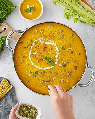8 Quart Nonstick Stock Pot with Lid