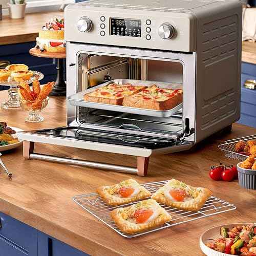 12x10 Inch Stainless Steel Quarter Sheet Pan with Cooling Rack Set (5 Count)
