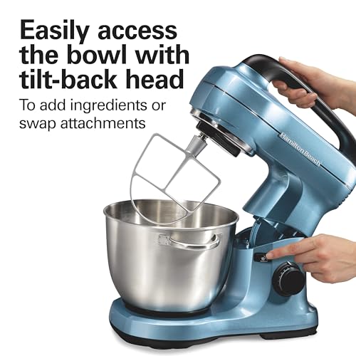 4 Qt Electric Stand Mixer With 7 Speeds