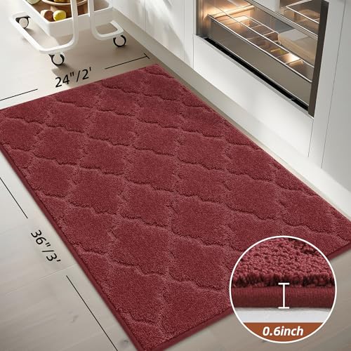 Kitchen Rugs Non Slip Washable 24"x36" (72 Sq Ft)