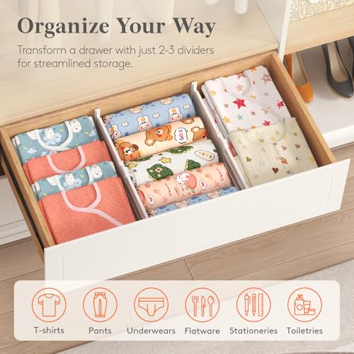 5" Tall Drawer Dividers (4 Count)