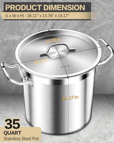 Commercial Grade Large Stock Pots