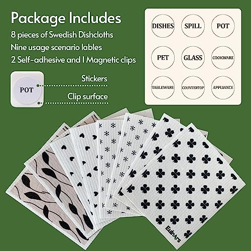 Reusable Paper Towels (8 Count)