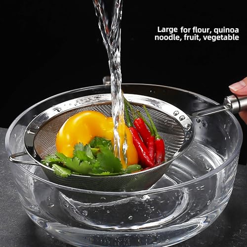 Stainless Steel Fine Mesh Strainers for Kitchen