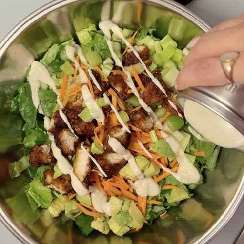 Stainless Steel Salad Bowl Kit XL 184oz