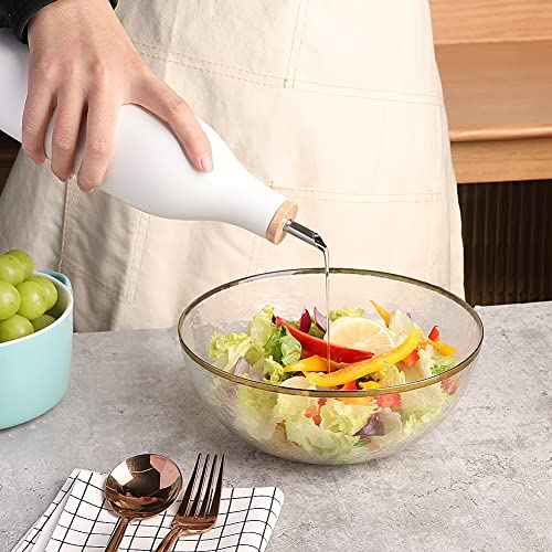 Sweejar Matte Ceramic Olive Oil Dispenser Bottle with Spout