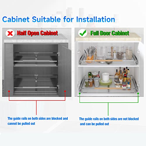 Expandable Pull Out Cabinet Organizer