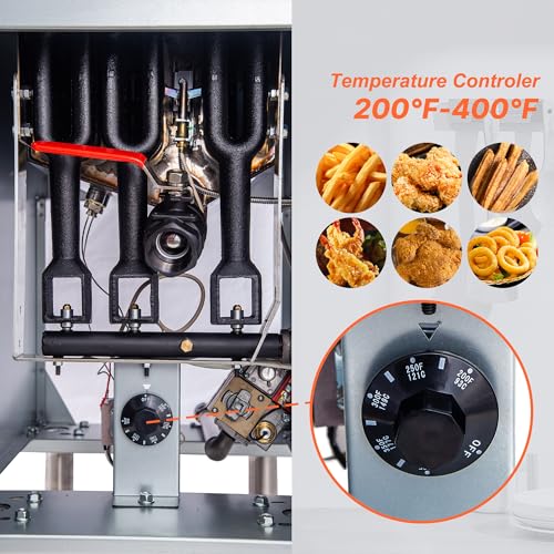 40 lb Commercial Propane Deep Fryer
